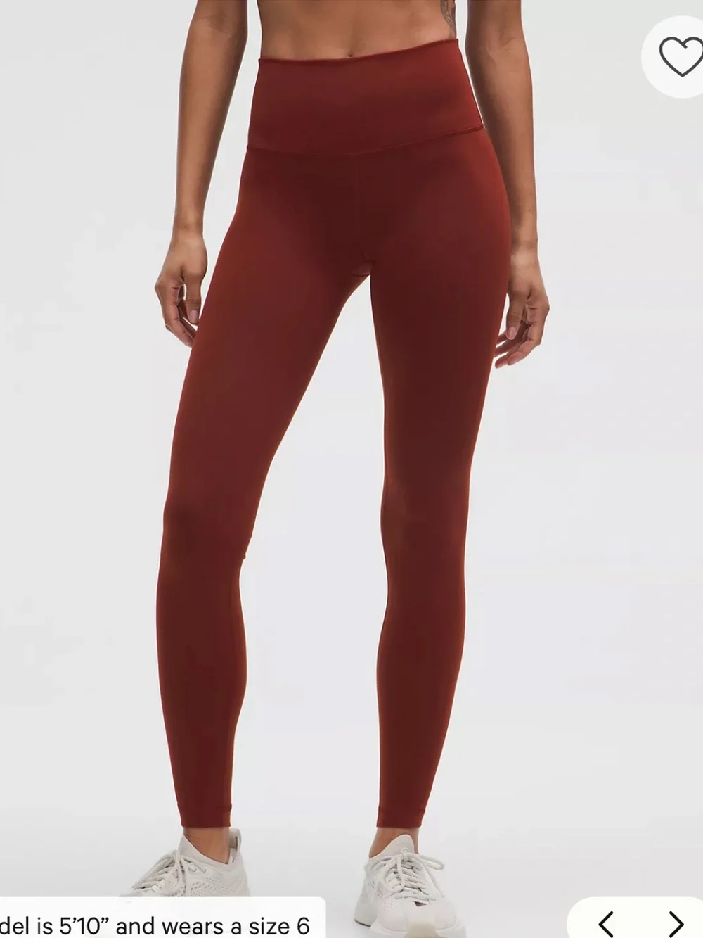 Lululemon Wunder Train HR 28” Leggings Size 14 Everlux Burgandy Square Dot - Picture 2 of 8